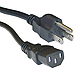 Click for Details on 3 Conductor 6 ft Power Cord USA