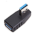 Click for Details on USB 3.0 Left Angle Male to Female Adapter