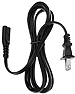 Click for Details on 6ft 2-Prong AC US-Standard Non-Polarized Power Cord